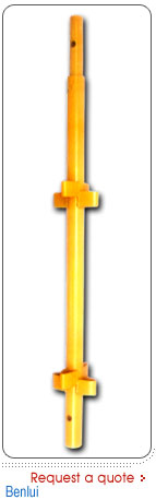 vertical/standard with round spigot end